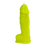 Свічка LOVE FLAME - Dildo L Yellow Fluor