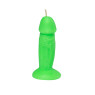 Свічка LOVE FLAME - Little Guy Green Fluor
