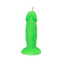 Свічка LOVE FLAME - Little Guy Green Fluor
