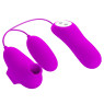 Вакуумний стимулятор з віброяйцем PRETTY LOVE - SUCTION & VIBRO-BULLETS