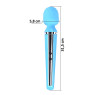 Вібромасажер Boss Series - Massager Genius USB Blue 10 Function