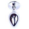 Анальний затор Boss Series - Jewellery Silver PLUG Green S