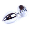 Анальний затор Boss Series - Jewellery Silver PLUG Rose S