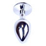 Анальний затор Boss Series - Jewellery Silver PLUG Rose S
