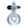 Ерекційне вібро кільце BOSS - Dolphin Vibro CockRing Clear