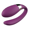Вібромасажер для пар з пультом дистанційного керування - Boss Series V-Vibe Purple USB 7 Function