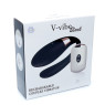 Вібромасажер для пар з пультом дистанційного керування - Boss Series V-Vibe Black USB 7 Function