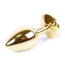 Анальний затор Boss Series - Jewellery Gold PLUG Pink S