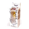 Анальний затор Boss Series - Jewellery Gold PLUG Red S