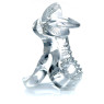 Ерекційне вібро кільце BOSS - Tongue Vibro Cock Ring Clear