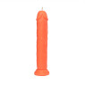 Свічка LOVE FLAME - Dildo Roma ORANGE Fluor