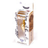 Анальний затор Boss Series - Jewellery Gold PLUG Clear S