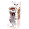 Анальний затор Boss Series - Jewellery Dark Silver BUTT PLUG Red