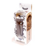 Анальний затор Boss Series - Jewellery Dark Silver BUTT PLUG Clear