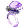 Ерекційне вібро кільце BOSS Rabbit Vibro Cock Ring Purple