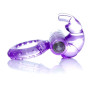 Ерекційне вібро кільце BOSS Rabbit Vibro Cock Ring Purple