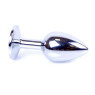 Анальний затор Boss Series - Jewellery Silver PLUG Pink S