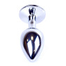 Анальний затор Boss Series - Jewellery Silver PLUG Purple S