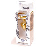 Анальний затор Boss Series - Jewellery Gold Heart PLUG Clear S