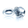 Ерекційне вібро кільце BOSS Rabbit Vibro Cock Ring Clear