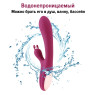 Вібратор-кролик PALODEER з вусиками для кліторальної стимуляції, 10 режимів, рожевий, 23 см