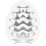 Мастурбатор-яйце Tenga Egg Wavy II Cool з подвійним хвилястим рельєфом та охолоджувальним ефектом