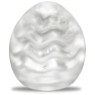 Мастурбатор-яйце Tenga Egg Wavy II Cool з подвійним хвилястим рельєфом та охолоджувальним ефектом