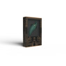 Вібратор 2в1 з язичком Zalo — Hero Jewel Green, кристал Swarovski