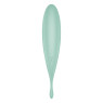Смарт-вібратор для клітора з вакуумною стимуляцією Satisfyer Twirling Pro+ Mint
