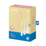Набір йоні намистин Satisfyer Yoni Power 1 White, діаметр 2-2,5-3см, вага 22-46-74гр