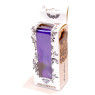 Анальна пробка (розмір S) з хвостом Boss Series - Silicon PLUG Bunny Tail Purple