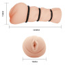 Мастурбатор-вагіна Crazy Bull - Pocket Pussy 3D Vagina
