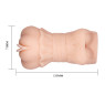 Мастурбатор вагіна CRAZY BULL- Realistic 3D VAGINA Water lubricant