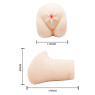 Мастурбатор-вагіна BAILE - 3D Masturbator Vibration