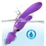Вібромасажер Boss Series - Magic Wand USB Purple 9 Function