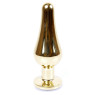 Анальний затор Boss Series - Jewellery Gold BUTT PLUG Dark Blue