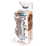 Анальний затор Boss Series - Jewellery Silver BUTT PLUG Light Blue