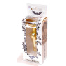 Анальний затор Boss Series - Jewellery Gold BUTT PLUG Clear