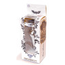 Анальний затор Boss Series - Jewellery Silver BUTT PLUG Black