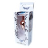 Анальний затор Boss Series - Jewellery Red Gold PLUG Light Blue S