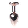 Анальний затор Boss Series - Jewellery Red Gold PLUG Dark Blue S