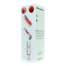 Мастурбатор із двома входами на присосці Boss Series: Vibrating Masturbation Cup White