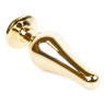 Анальний затор Boss Series - Jewellery Gold BUTT PLUG Red