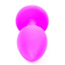 Силіконовий анальний затор Boss Series - Jewellery Pink Silicon PLUG Small Light Blue S