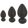Набір анальних стимуляторів Boss Series - Silicone Anal Plugs Set, 2,8 / 3,5 / 4,4 см