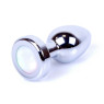 Анальний затор Boss Series - Jewellery PLUG Disco Flashlight S