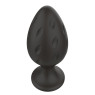 Анальний силіконовий плаг Boss Series - Silicone Anal Plug M 3,5 см