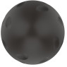 Анальний силіконовий плаг Boss Series - Silicone Anal Plug L 4,4 см
