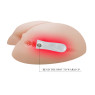 Мастурбатор вагіна і анус з вібрацією BAILE - VAGINA AND ASS, Heating function Vibration