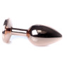 Анальний затор Boss Series - Jewellery Red Gold PLUG Rose S